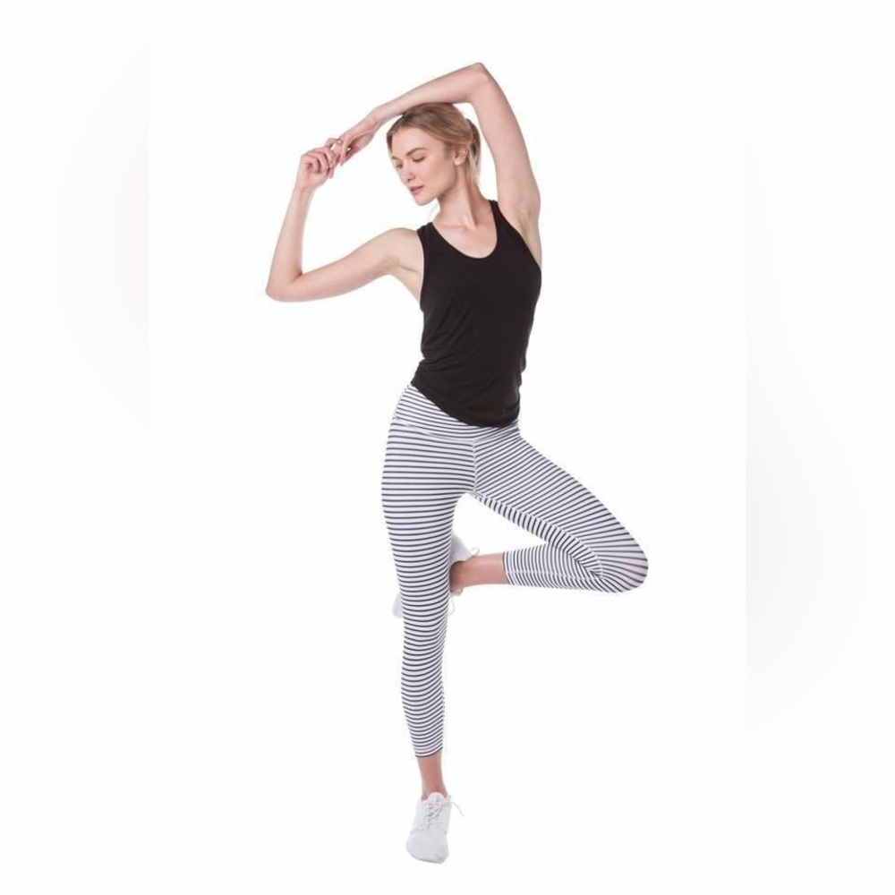 DYI stripe leggings
